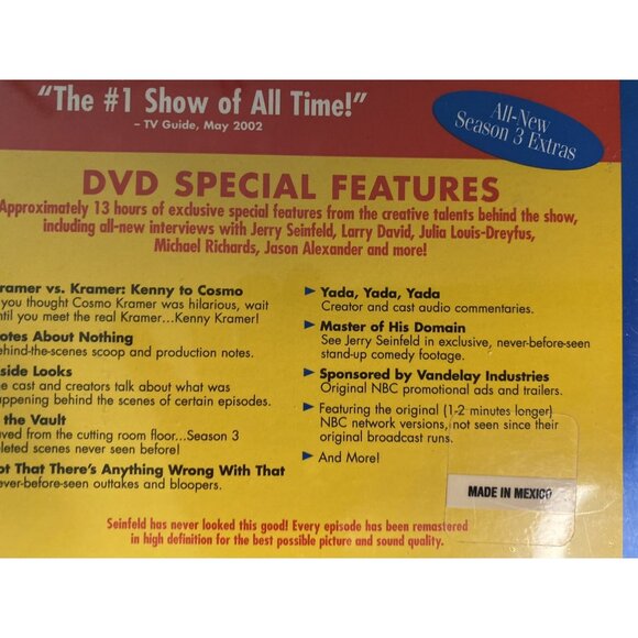 Seinfeld (DVD) Season 1-6 Box Sets - Half Are New And Sealed 3 Open - Picture 6 of 12